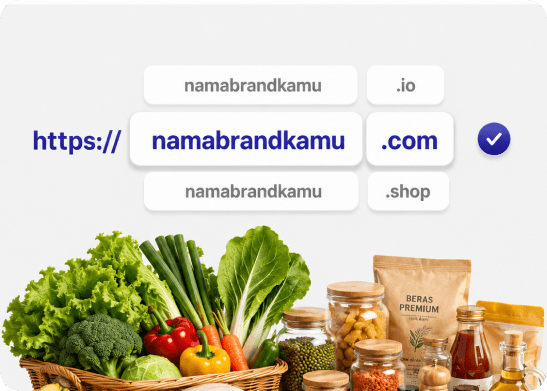 Pemilihan custom domain untuk toko